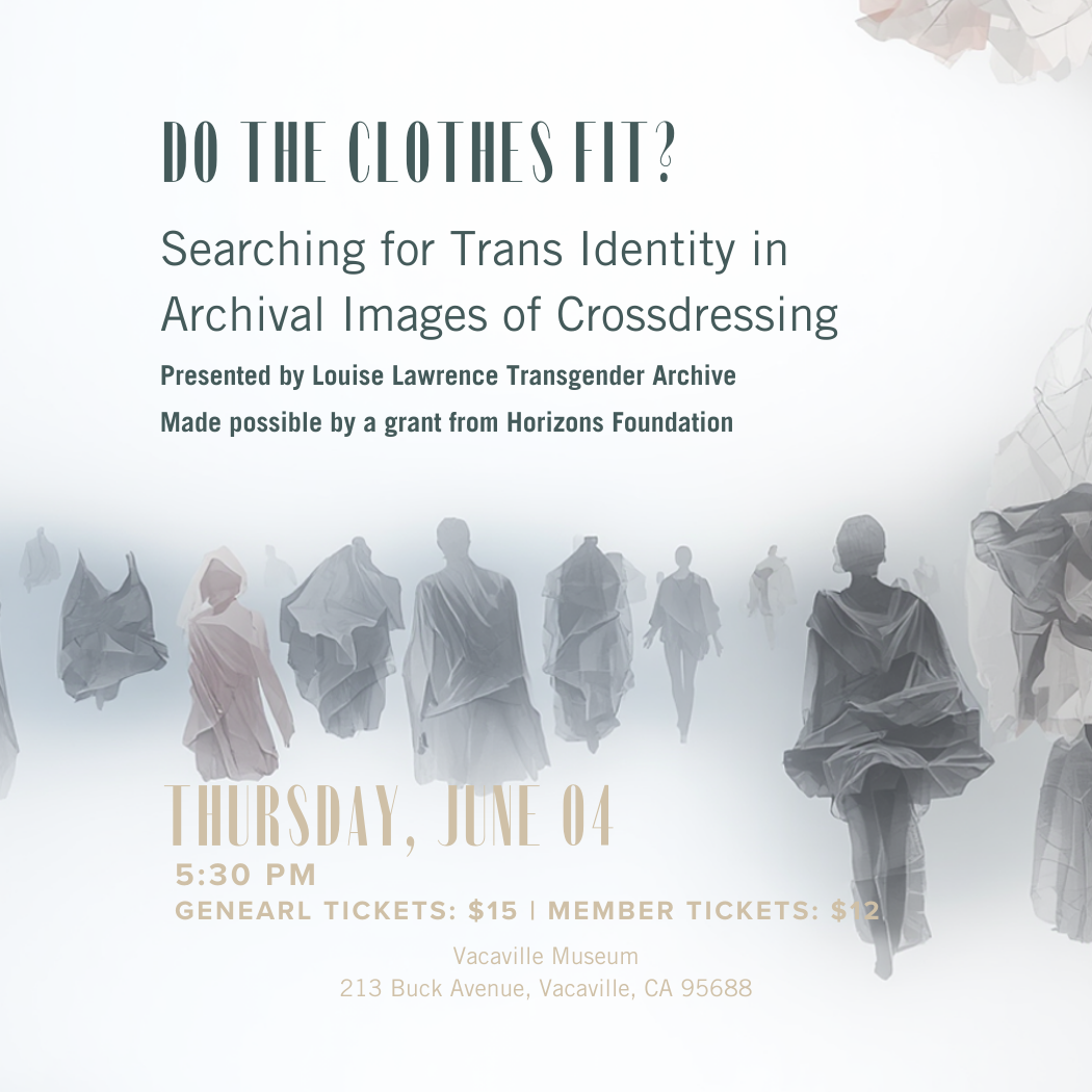Do the Clothes fit? Searching for Trans Identity in Archival Images of Crossdressing - logo